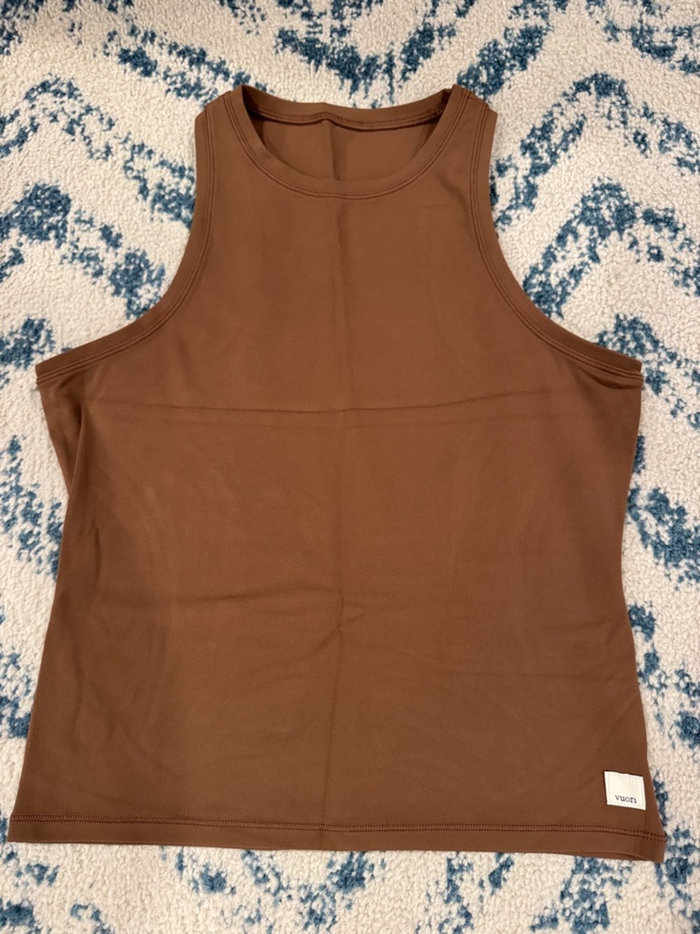 VUORI Classic Brown Tank Top